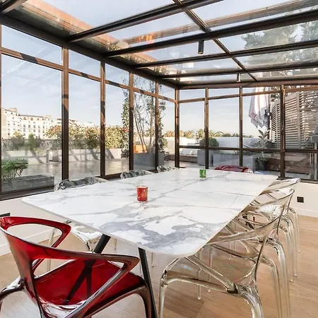 Splendide Rooftop Jacuzzi Tour Eiffel Ac Апартаменты Париж